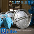Didtek Chemical Plant butterfly valve with tamper switch